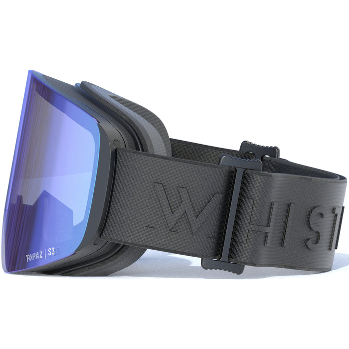 WHISTLER Corbier Topaz Jr. Cylindrical Ski Goggle Ski goggle 1001SB Black / Swiss Blue