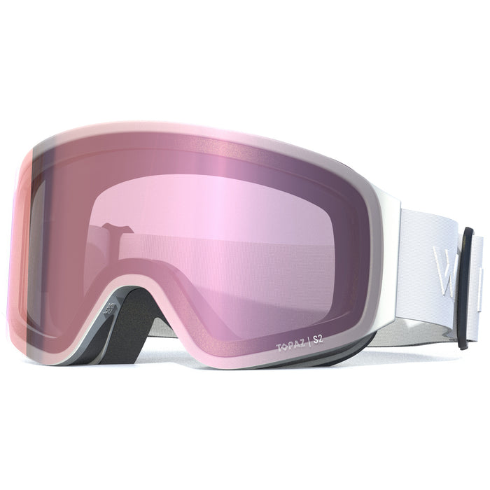 WHISTLER Kiona Topaz II Ski Goggle Ski goggle 1002G White / Grape