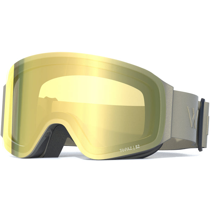 WHISTLER Kiona Topaz II Ski Goggle Ski goggle 3040C Fallen Rock / Champagne