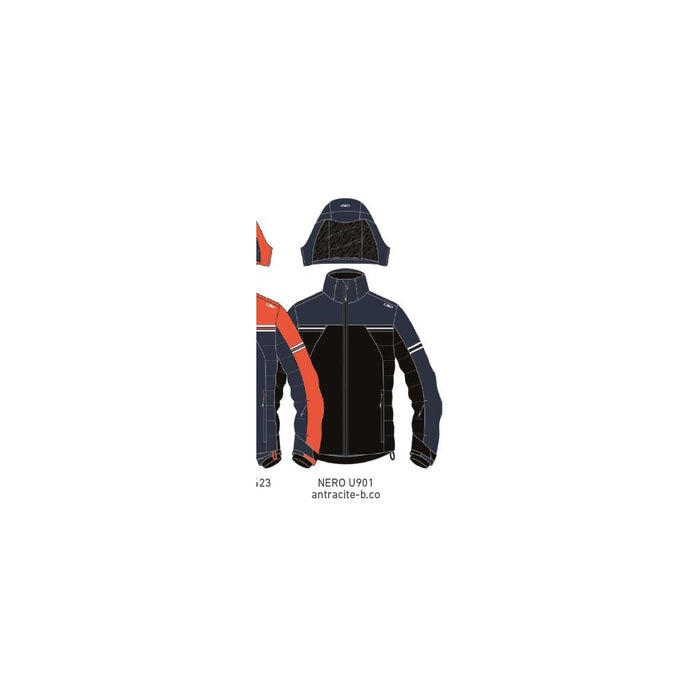 CMP MAN SKI JACKET - 4-WAY STRETCH - WP10000 Jacket U901 Nero