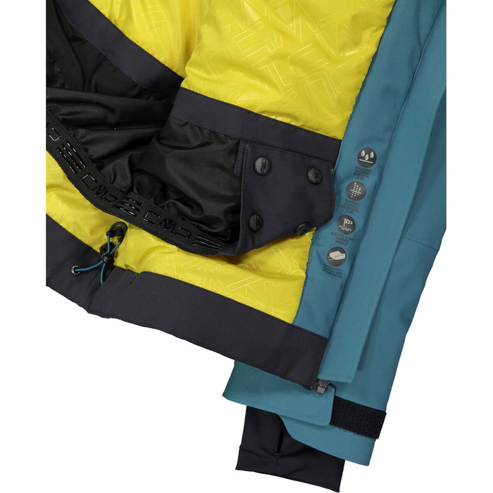 CMP MAN SKI JACKET - PRIMALOFT - WP10000 Jacket 33UU Antracite-Nilo