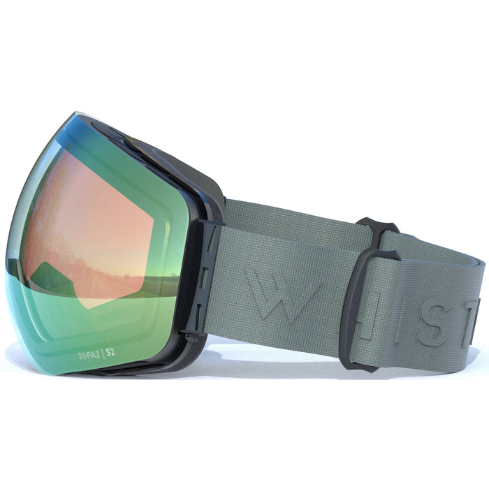 WHISTLER Morgins Topaz III Spherical Ski Goggle Ski goggle 3164R North Atlantic / Rainforest