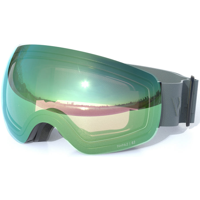 WHISTLER Morgins Topaz III Spherical Ski Goggle Ski goggle 3164R North Atlantic / Rainforest