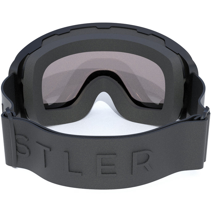 WHISTLER Morzine Topaz V Elite Ski Goggle w/ Magnetic Interchangeable Lens Ski goggle 1001 Black