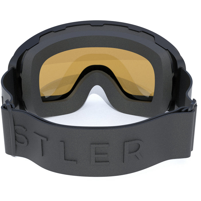 WHISTLER Morzine Topaz V Ski Goggle w/ Magnetic Interchangeable Lens Ski goggle 1001 Black
