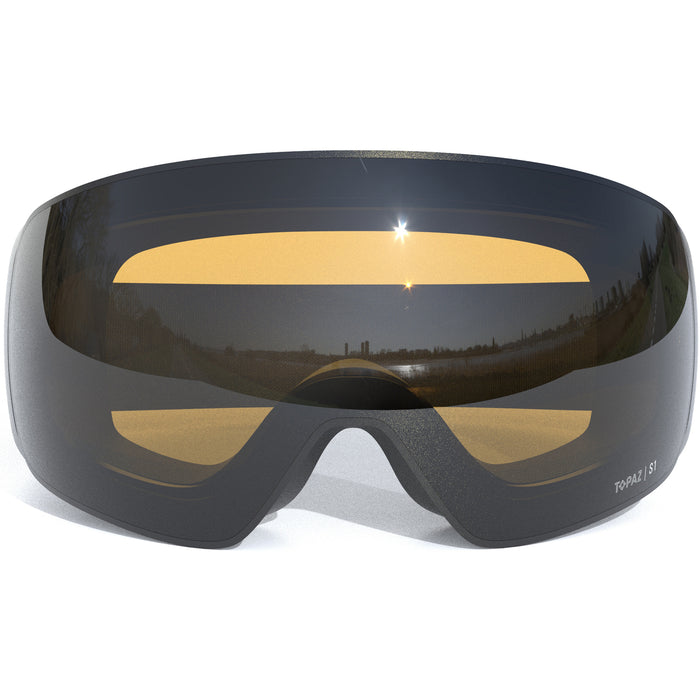 WHISTLER Morzine Topaz V Ski Goggle w/ Magnetic Interchangeable Lens Ski goggle 1001 Black