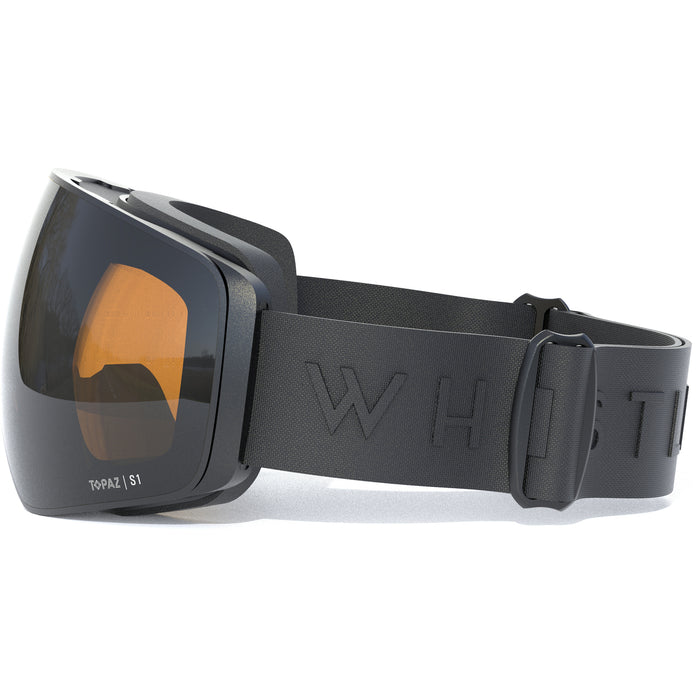 WHISTLER Morzine Topaz V Ski Goggle w/ Magnetic Interchangeable Lens Ski goggle 1001 Black