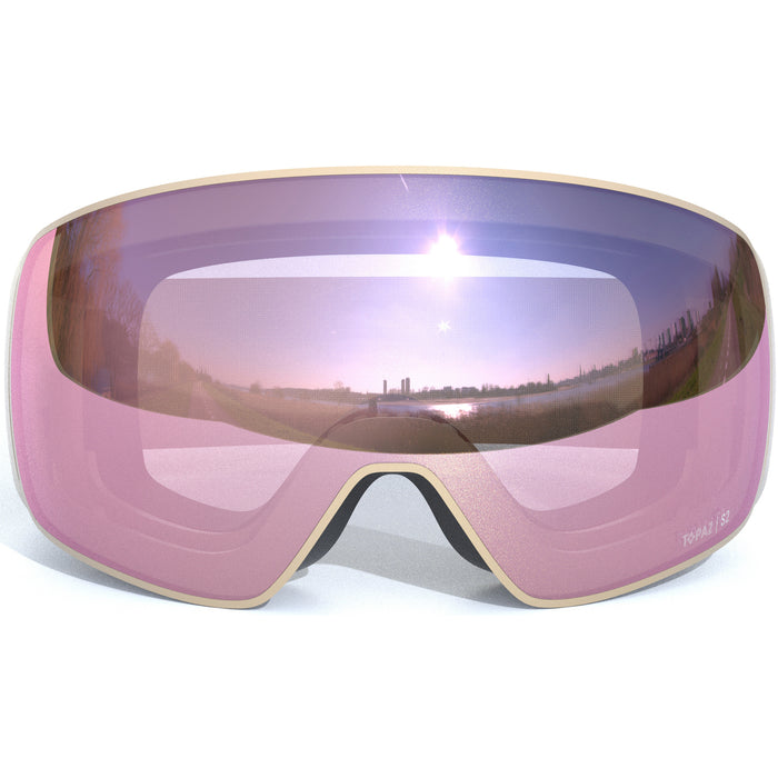 WHISTLER Morzine Topaz V Ski Goggle w/ Magnetic Interchangeable Lens Ski goggle 1265 Island Fossil