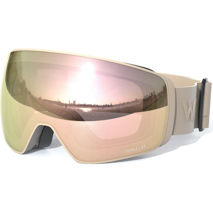 WHISTLER Morzine Topaz V Ski Goggle w/ Magnetic Interchangeable Lens Ski goggle 1265 Island Fossil