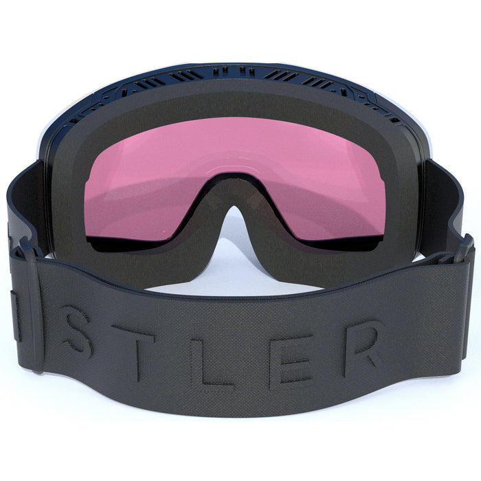WHISTLER Nendaz Topaz III Cylindrical Ski Goggle Ski goggle 1001R Black / Rainforest