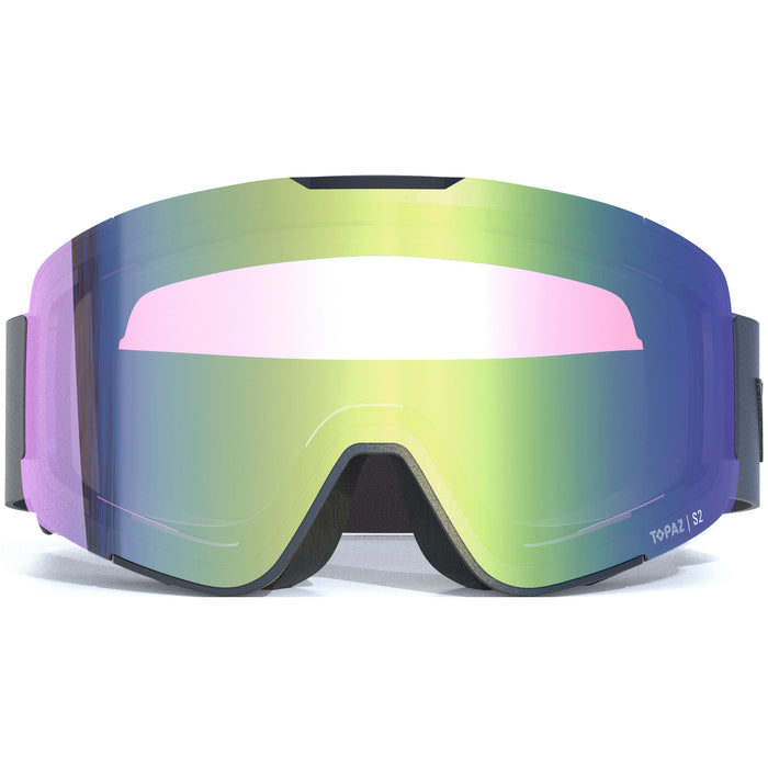 WHISTLER Nendaz Topaz III Cylindrical Ski Goggle Ski goggle 1001R Black / Rainforest