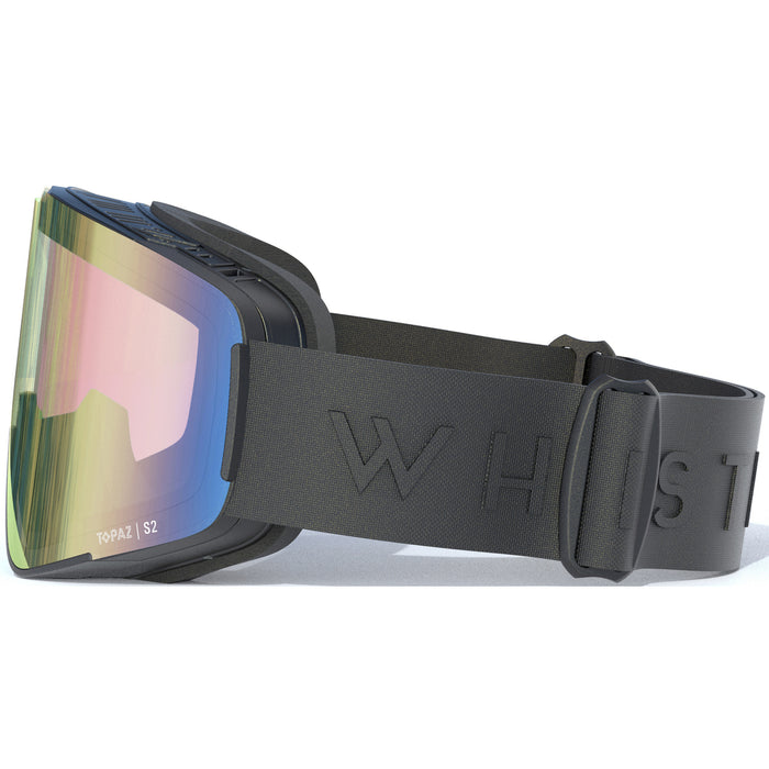 WHISTLER Nendaz Topaz III Cylindrical Ski Goggle Ski goggle 1001R Black / Rainforest