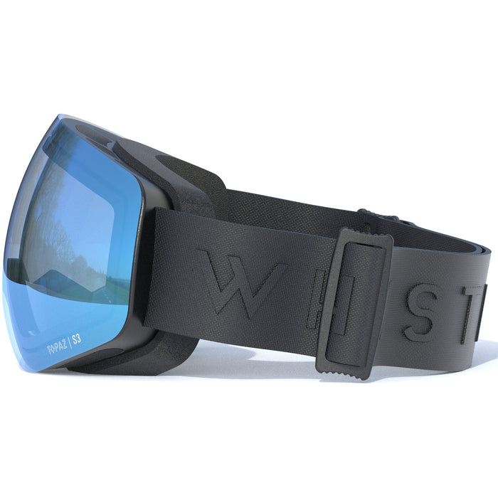 WHISTLER Sorlin Topaz Jr. Spherical Ski Goggle Ski goggle 1001SB Black / Swiss Blue