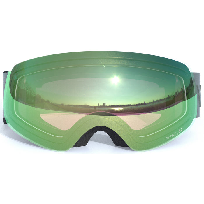 WHISTLER Sorlin Topaz Jr. Spherical Ski Goggle Ski goggle 3164R North Atlantic / Rainforest