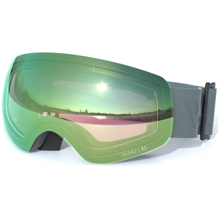 WHISTLER Sorlin Topaz Jr. Spherical Ski Goggle Ski goggle 3164R North Atlantic / Rainforest