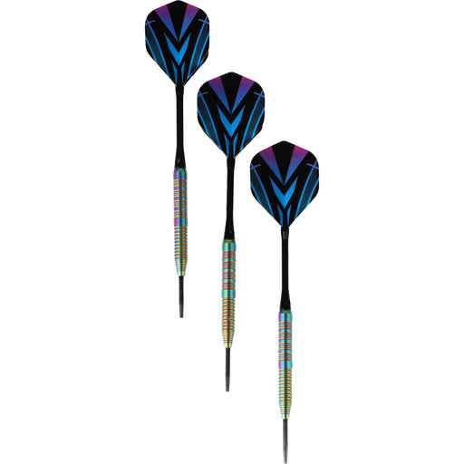 REZO 80% Tungsten Darts 24g w/ Alu Shafts 3pcs Accessories 1001 Black