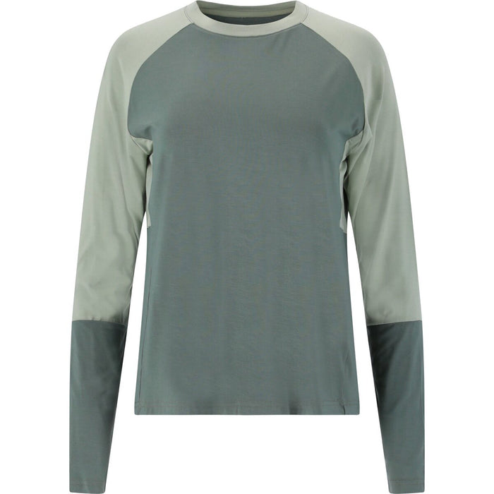 ENDURANCE Abbye W Bamboo L/S Tee T-shirt 3130 Desert Green