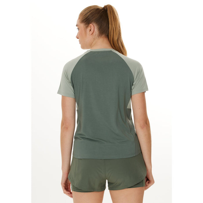 ENDURANCE Abbye W Bamboo S/S Tee T-shirt 3130 Desert Green