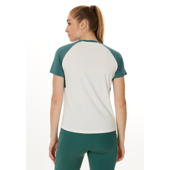 ENDURANCE Abbye W Bamboo S/S Tee T-shirt 3160 Mallard Green