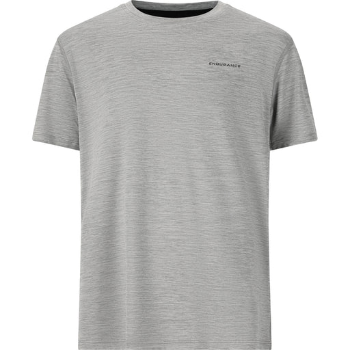 ENDURANCE Abdon Jr. Melange S/S Tee T-shirt 1005 Light Grey Melange