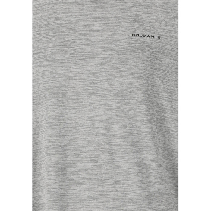 ENDURANCE Abdon Jr. Melange S/S Tee T-shirt 1005 Light Grey Melange