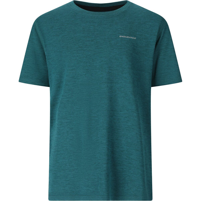 ENDURANCE Abdon Jr. Melange S/S Tee T-shirt 3182 Dark Sea