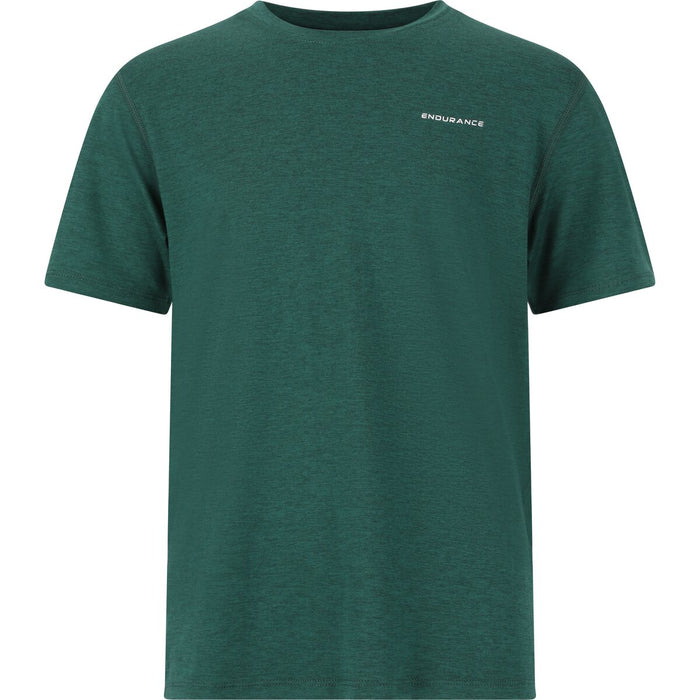 ENDURANCE Abdon Jr. Melange S/S Tee T-shirt 3200 Sea Moss