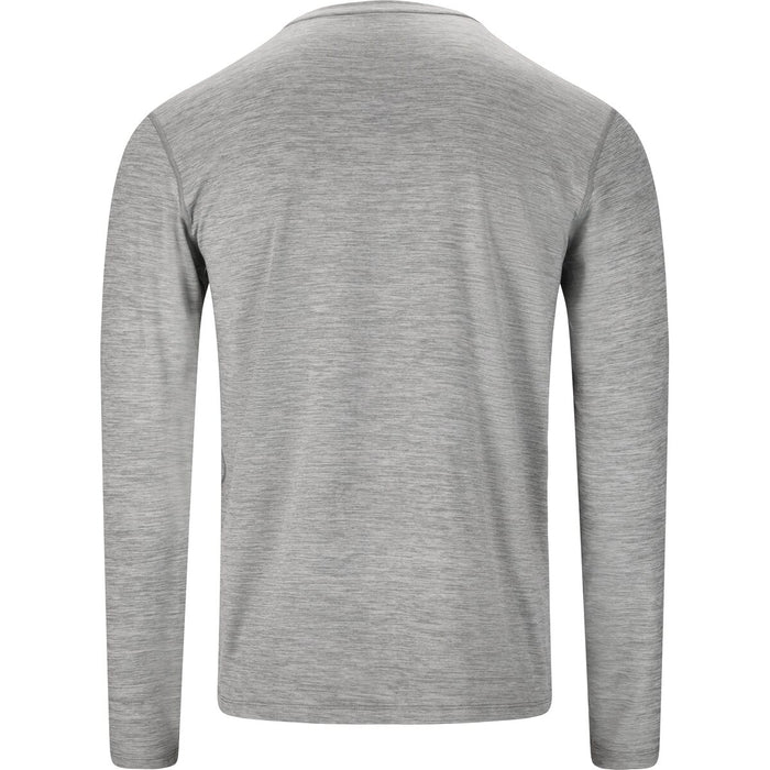 ENDURANCE Abdon M Melange L/S Tee T-shirt 1005 Light Grey Melange