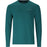 ENDURANCE Abdon M Melange L/S Tee T-shirt 3182 Dark Sea