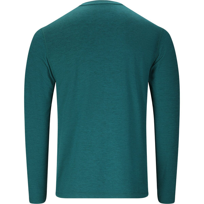 ENDURANCE Abdon M Melange L/S Tee T-shirt 3182 Dark Sea