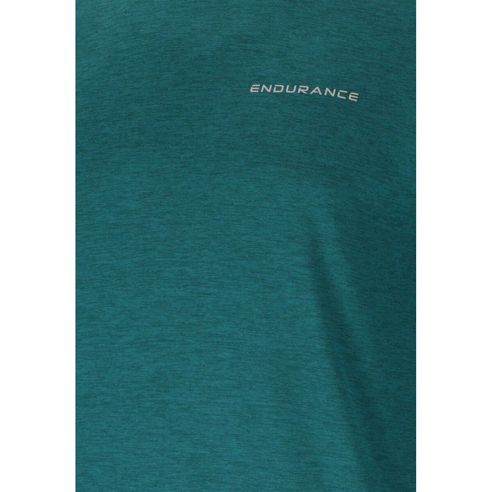 ENDURANCE Abdon M Melange L/S Tee T-shirt 3182 Dark Sea