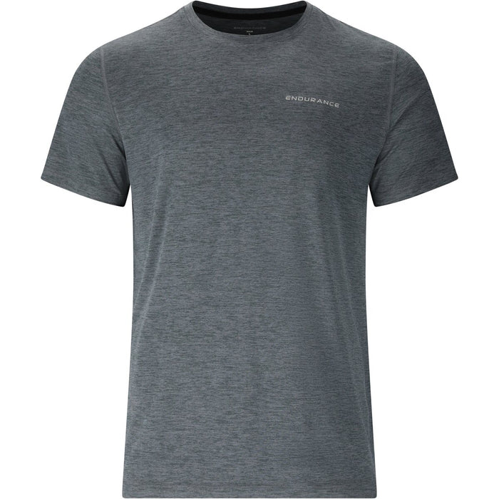 ENDURANCE Abdon M Melange S/S Tee T-shirt 1028 Turbulence