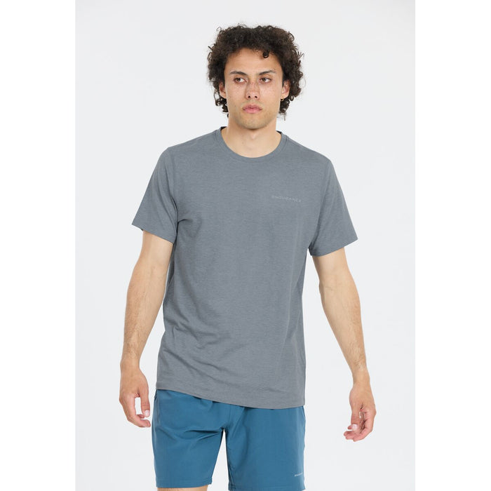 ENDURANCE Abdon M Melange S/S Tee T-shirt 2182 Flint Stone