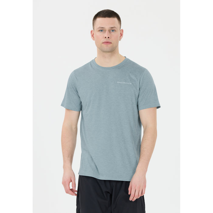 ENDURANCE Abdon M Melange S/S Tee T-shirt 2276 Citadel