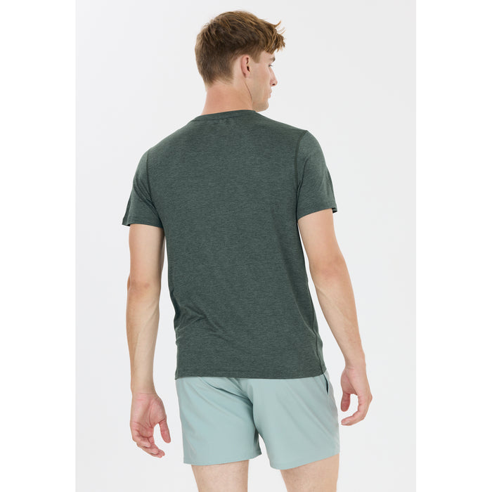 ENDURANCE Abdon M Melange S/S Tee T-shirt 3035 Green Gables