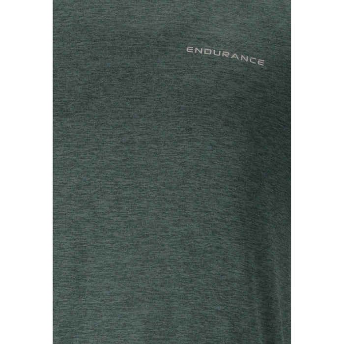 ENDURANCE Abdon M Melange S/S Tee T-shirt 3035 Green Gables