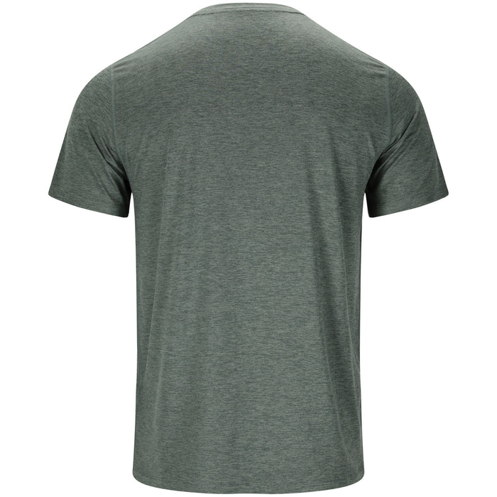 ENDURANCE Abdon M Melange S/S Tee T-shirt 3058 Balsam Green