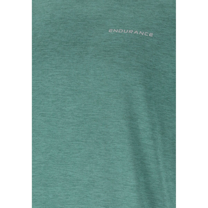 ENDURANCE Abdon M Melange S/S Tee T-shirt 3100 Silver Pine