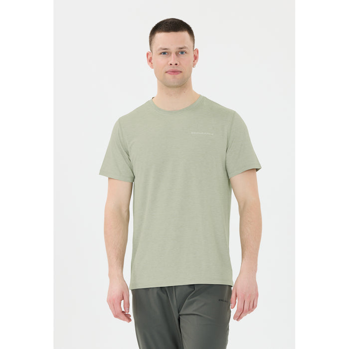 ENDURANCE Abdon M Melange S/S Tee T-shirt 3203 Iceberg Green