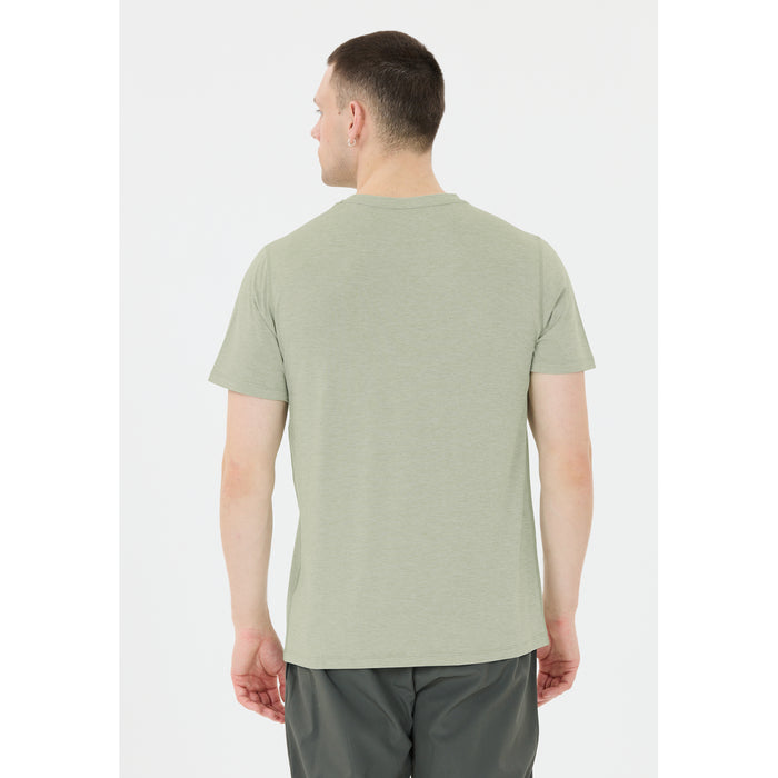 ENDURANCE Abdon M Melange S/S Tee T-shirt 3203 Iceberg Green
