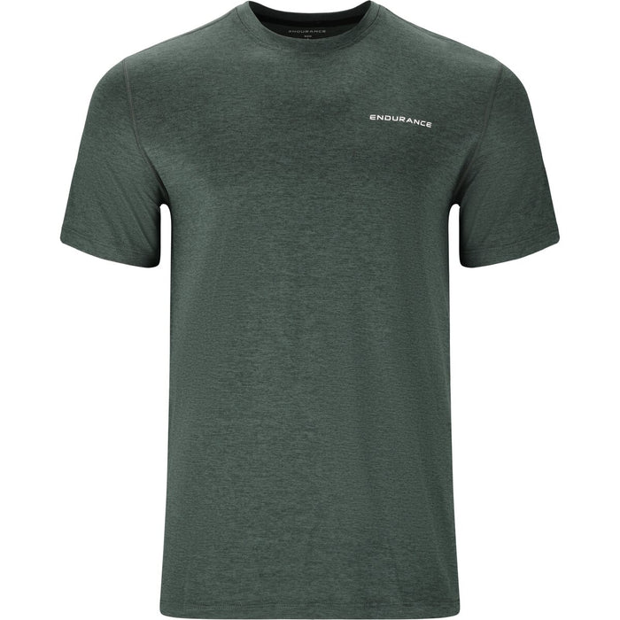 ENDURANCE Abdon M Melange S/S Tee T-shirt 3242 Dusty Forest