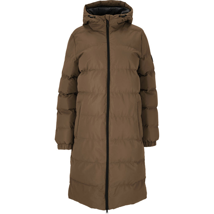 WHISTLER Abella W Long Padded Jacket Jacket 1065 Chocolate Chip