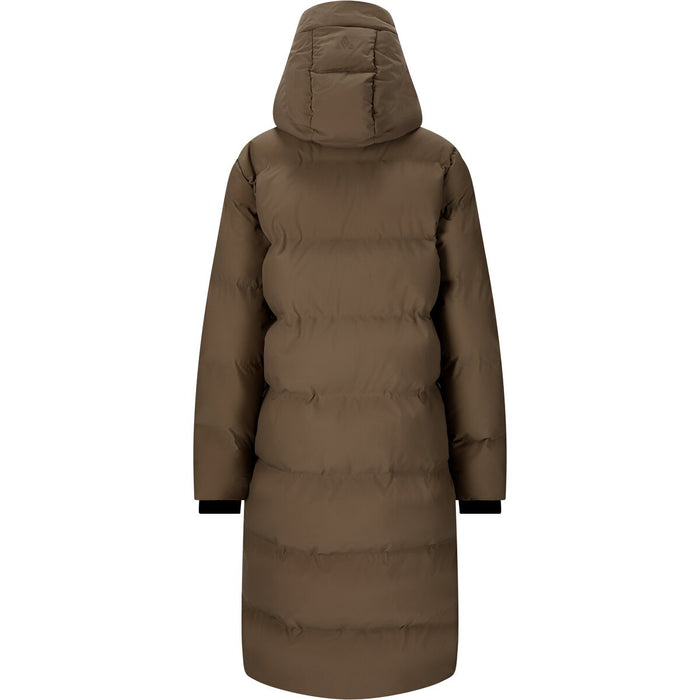 WHISTLER Adalee W Long Puffer Jacket Jacket 1065 Chocolate Chip