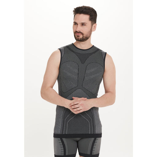 ENDURANCE Adamo M Baselayer Seamless Top Top 1001 Black