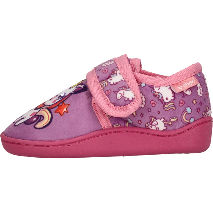 ZIGZAG Adou Kids Slipper W/Lights Sandal 4300 African Violet