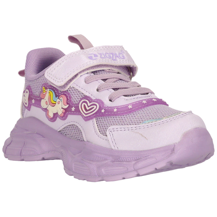 ZIGZAG Agira Kids Shoe W/Lights Shoes 4057 Lavendula