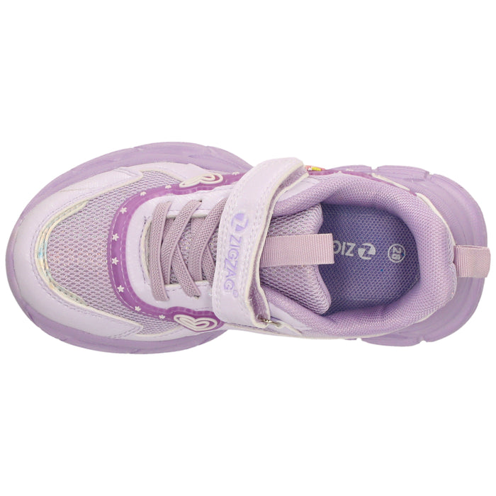 ZIGZAG Agira Kids Shoe W/Lights Shoes 4057 Lavendula