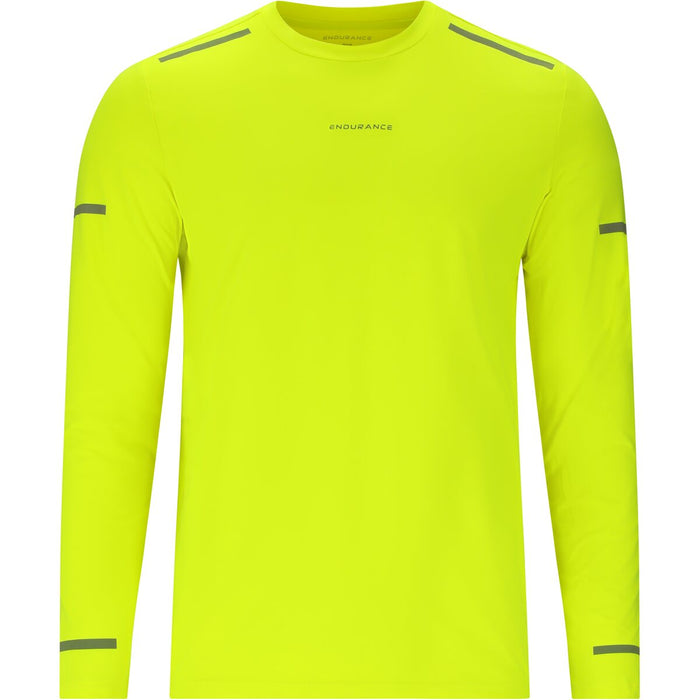 ENDURANCE Ailey M LS Tee T-shirt 5001 Safety Yellow