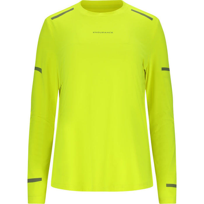 ENDURANCE Ailey W LS Tee T-shirt 5001 Safety Yellow