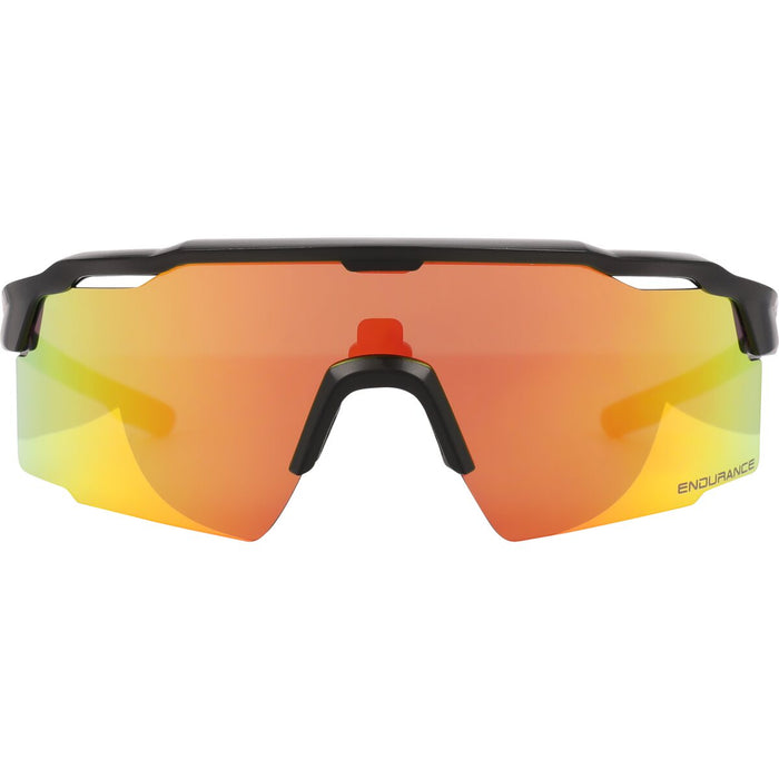 ENDURANCE Alberto Half-Frame Sports Glass Accessories 5187 Scarlet Ibis